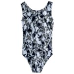 BarkFusion Camouflage Kids  Cut-Out Back One Piece Swimsuit