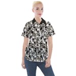 BarkFusion Camouflage Women s Short Sleeve Pocket Shirt