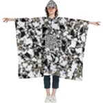 BarkFusion Camouflage Women s Hooded Rain Ponchos