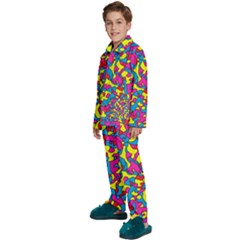 Kids  Long Sleeve Velvet Pajamas Set 