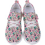 Multi Colour Pattern Women s Velcro Strap Shoes