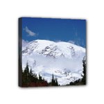 Mount Rainier Mini Canvas 4  x 4  (Stretched)