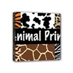 Animal Print	 Mini Canvas 4  x 4  (Stretched)
