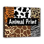 Animal Print	Canvas 14  x 11  (Stretched)