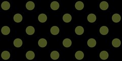 142 polka dots army green on black 2400x1200
