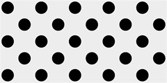 225 polka dots black on pale gray 2400x1200