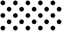 237 polka dots black on white 2400x1200