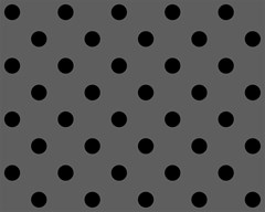 235 polka dots black on dark gray 3000x2400