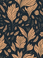background pattern leaves texture