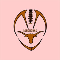 pink longhorn football
