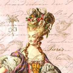 marie antoinette pink with french script