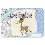 Longear love Large Doormat