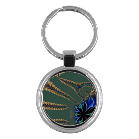 Fractal34 Key Chain (Round) from UrbanLoad.com Front