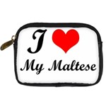 I Love My Maltese Compact Camera Case