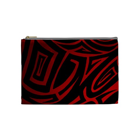 13 Red Tattoo Cosmetic Bag (Medium) from UrbanLoad.com Front