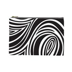 Zebra Skin Cosmetic Bag (Large)