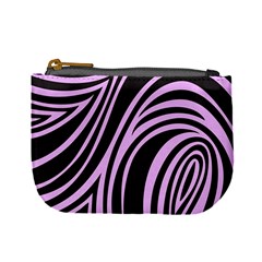 Pink Zebra Mini Coin Purse from UrbanLoad.com Front