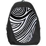 Zebra Print Backpack Bag