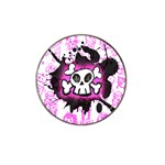 Cartoon Skull Hat Clip Ball Marker (4 pack)