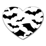 Deathrock Bats Mousepad (Heart)