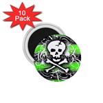 Deathrock Skull 1.75  Magnet (10 pack) 