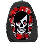 Emo Girl Skull Backpack Bag
