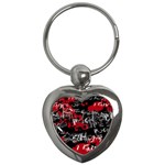 Emo Graffiti Key Chain (Heart)