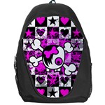 Emo Scene Girl Skull Backpack Bag