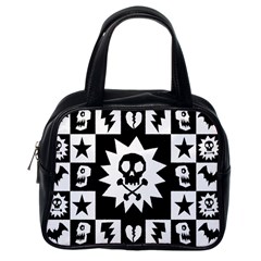 Gothic Punk Skull Classic Handbag (Two Sides) from UrbanLoad.com Back