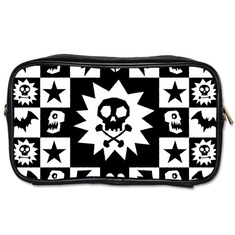 Gothic Punk Skull Toiletries Bag (Two Sides) from UrbanLoad.com Front