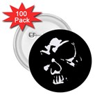 Gothic Skull 2.25  Button (100 pack)