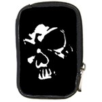 Gothic Skull Compact Camera Leather Case