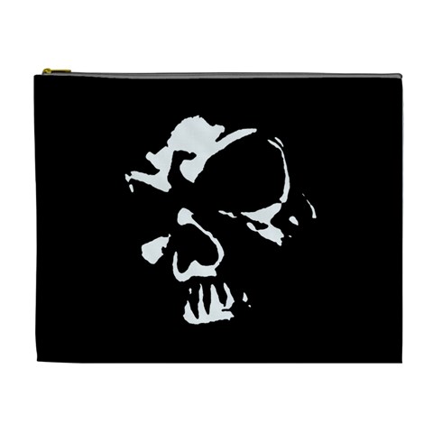 Gothic Skull Cosmetic Bag (XL) from UrbanLoad.com Front
