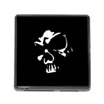 Gothic Skull Memory Card Reader with Storage (Square)
