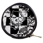 Grunge Skull Mini Makeup Bag