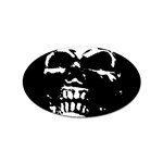 Morbid Skull Sticker Oval (10 pack)