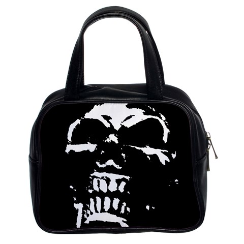 Morbid Skull Classic Handbag (Two Sides) from UrbanLoad.com Front