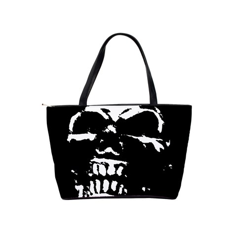 Morbid Skull Classic Shoulder Handbag from UrbanLoad.com Back