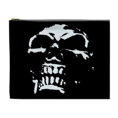 Morbid Skull Cosmetic Bag (XL) from UrbanLoad.com Front