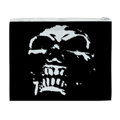 Morbid Skull Cosmetic Bag (XL) from UrbanLoad.com Back