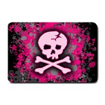 Pink Skull Star Splatter Small Doormat