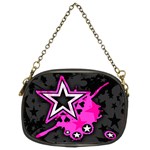 Pink Star Design Chain Purse (Two Sides)