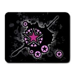 Pink Star Explosion Small Mousepad