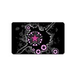 Pink Star Explosion Magnet (Name Card)