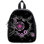 Pink Star Explosion School Bag (Small)