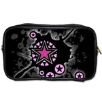 Pink Star Explosion Toiletries Bag (One Side)
