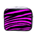 Pink Zebra Mini Toiletries Bag (One Side)