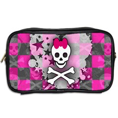 Princess Skull Heart Toiletries Bag (Two Sides) from UrbanLoad.com Back