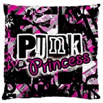 Punk Princess Large Cushion Case (One Side)