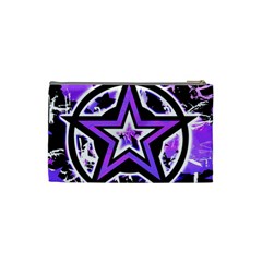 Purple Star Cosmetic Bag (Small) from UrbanLoad.com Back